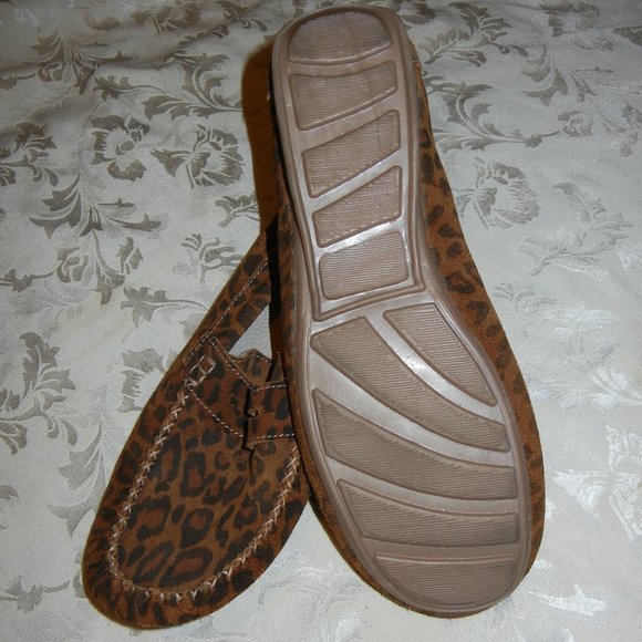 Charleston shoe company leopard loafer flats 8 - Picture 4 of 4
